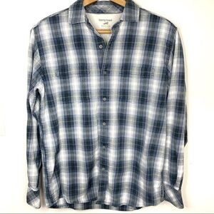 Horny Toad Plaid Long Sleeve Button Down Size Medium